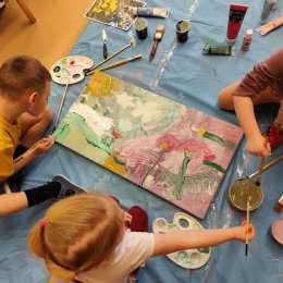 Výzdoba nemocniční haly