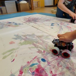 Výzdoba nemocniční haly