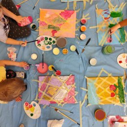 Výzdoba nemocniční haly