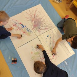 Výzdoba nemocniční haly